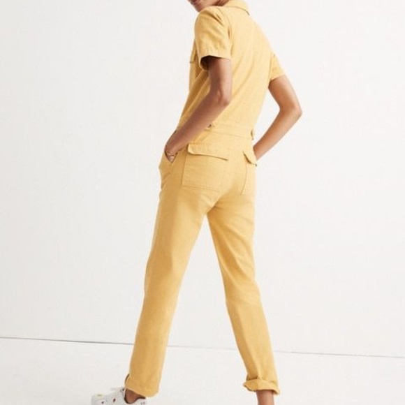Madewell Short-Sleeve Coverall Jumpsuit - Picture 2 of 4
